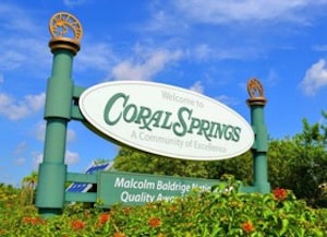 Coral Springs Sign