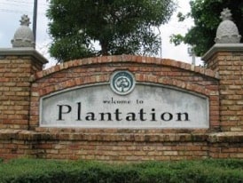Plantation Sign